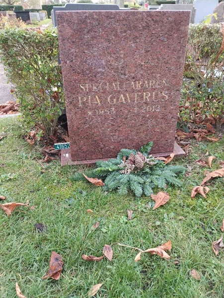 Grave number: Ö U01    52