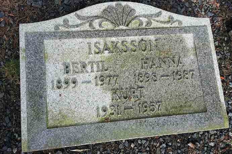 Grave number: SK A5   596-597