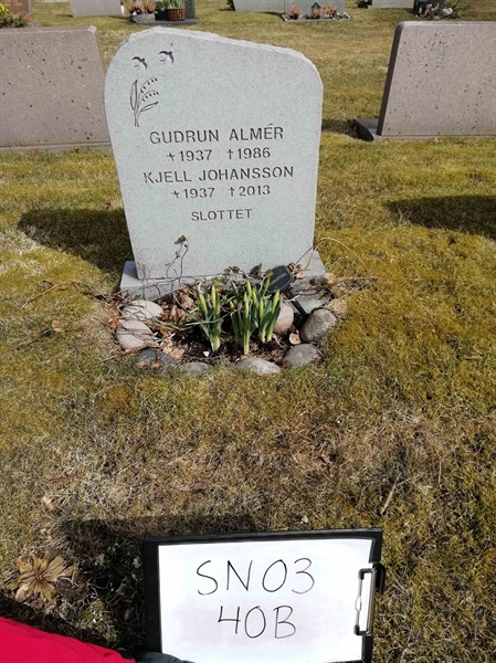 Grave number: SN 03    40