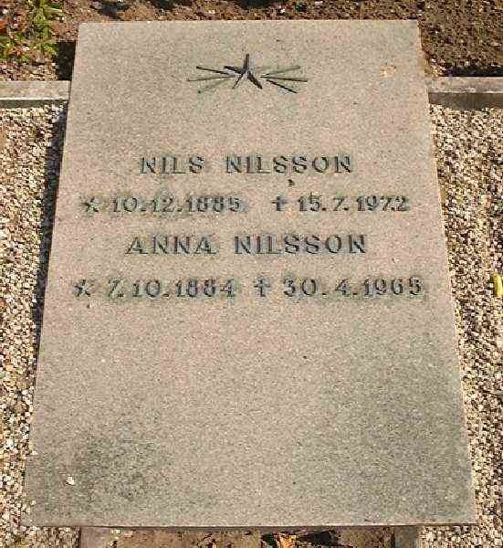 Grave number: NK II    37