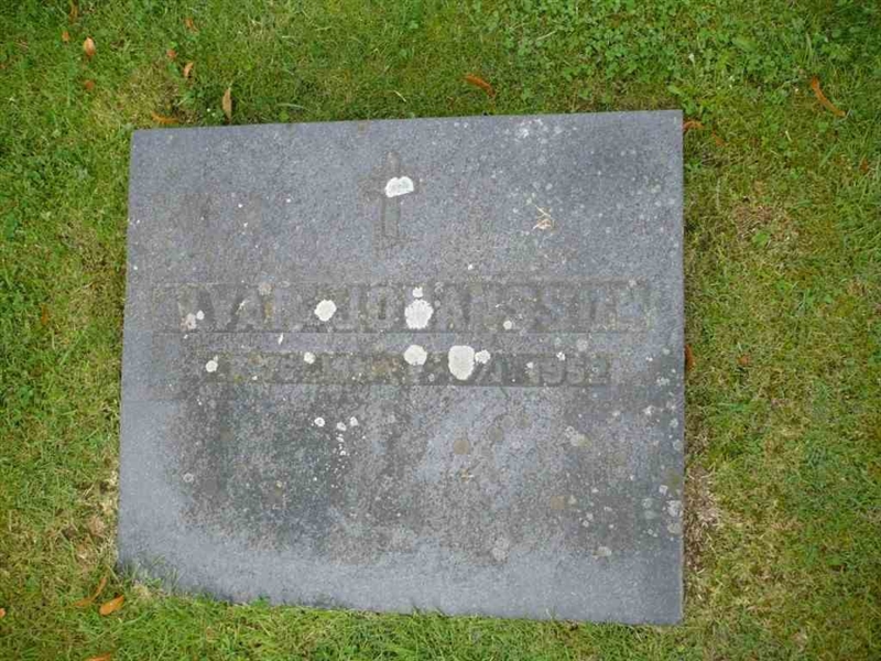 Grave number: SKF B   123