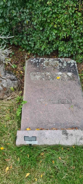 Grave number: M F  120