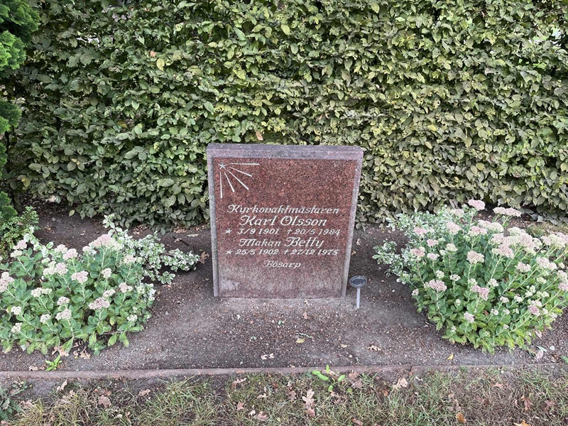 Grave number: NK XIV    20