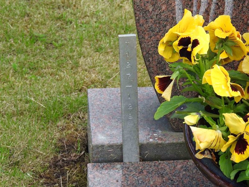 Gravnummer: BK T   127-128