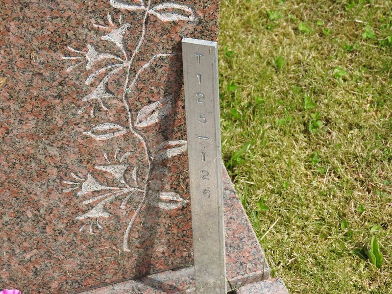 Gravnummer: BK T   125-126