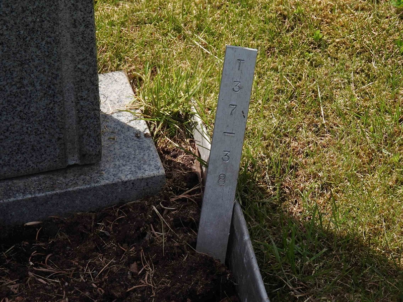 Gravnummer: BK T    37-38