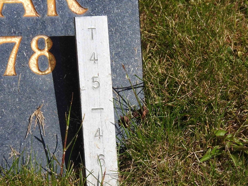 Gravnummer: BK T    45-46