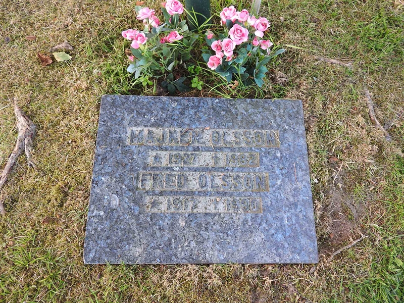 Grave number: BK UA    34