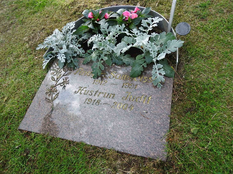 Grave number: BK UA    83