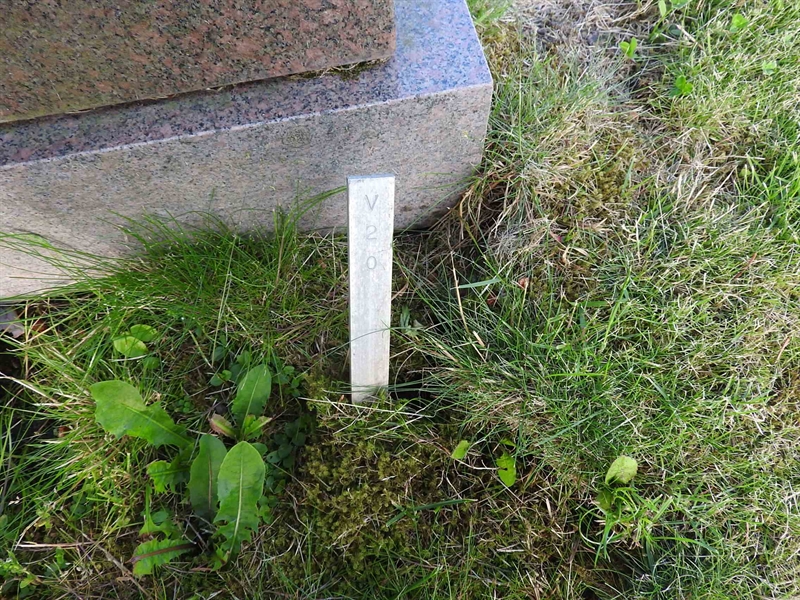 Gravnummer: BK V    20