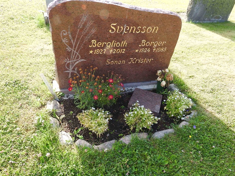 Gravnummer: BK V    52-53