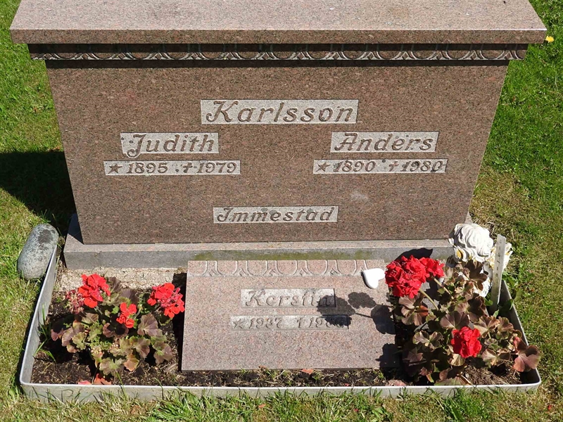 Grave number: BK S    15-16