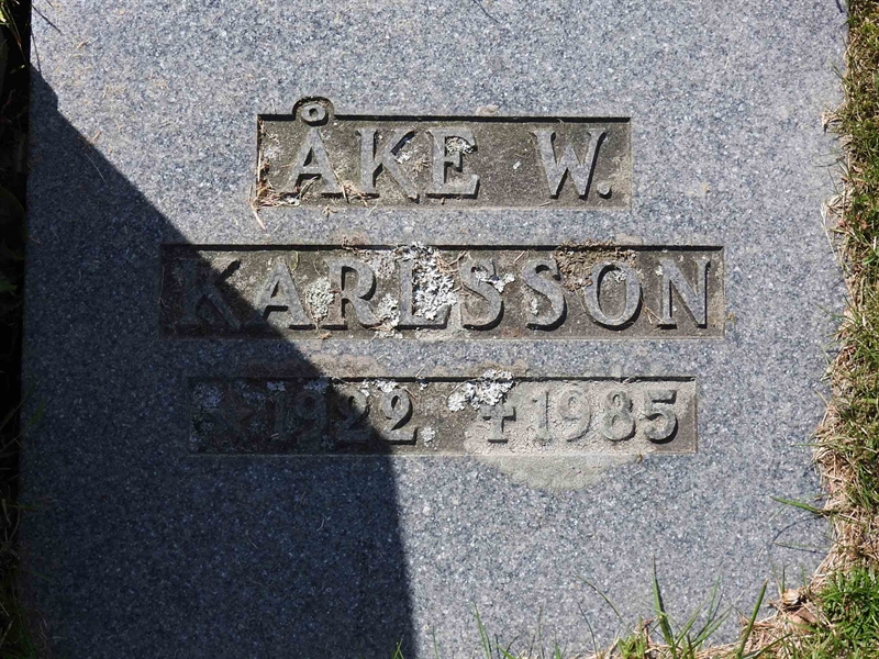 Gravnummer: BK S    51-52