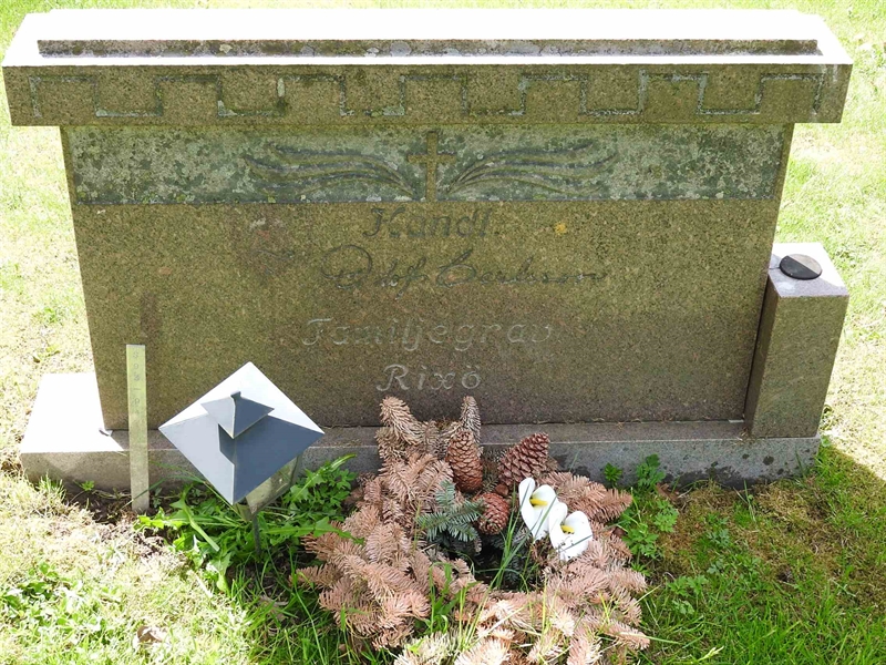 Grave number: BK S    93-94