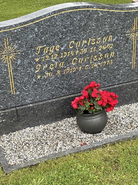 Grave number: SKF D   202, 203