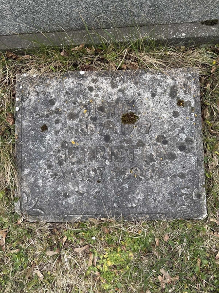 Grave number: LO 62, 63