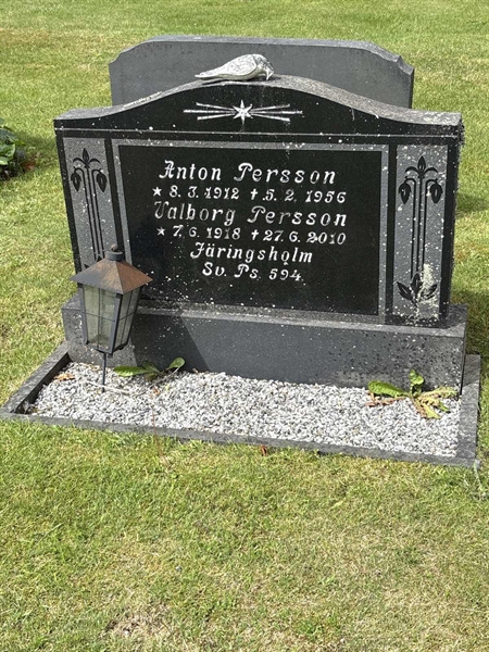 Grave number: SKF E   149, 150