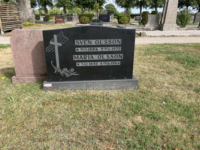 Grave number: NÅ 23    21, 22