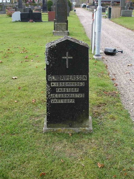 Grave number: FN J    16