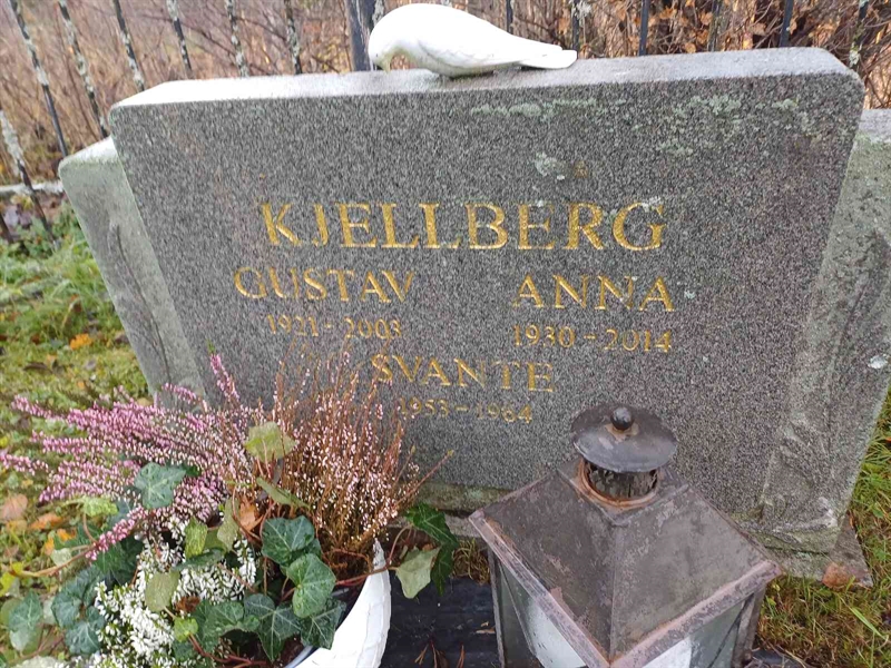 Grave number: JÄ 1 B 4215, 4216, 4217