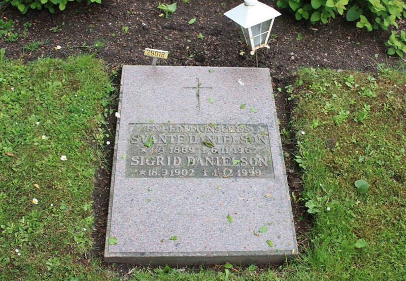 Grave number: Ö 29    26