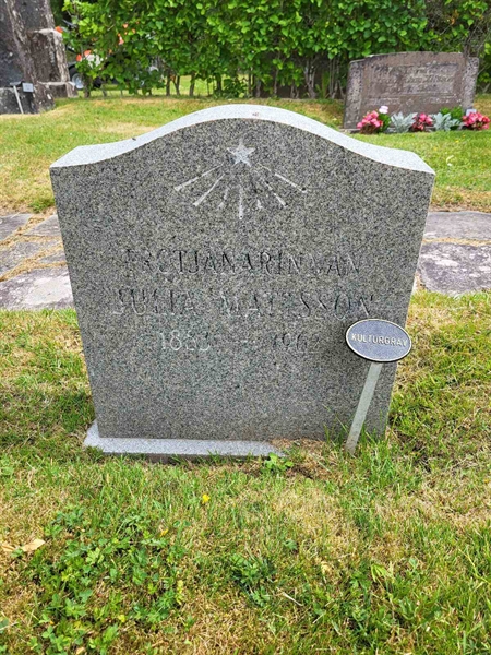 Grave number: Jä 04   127