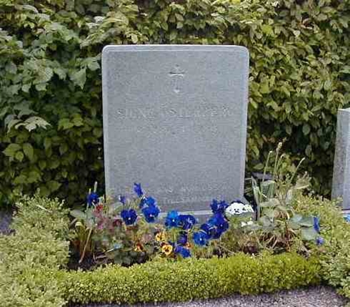 Grave number: BK G   101