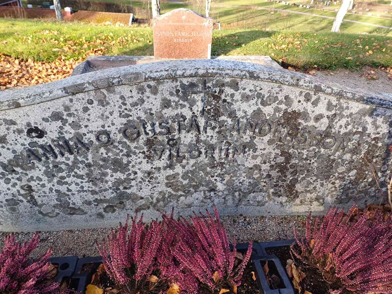 Grave number: JÄ 1 A 1729, 1730, 1731