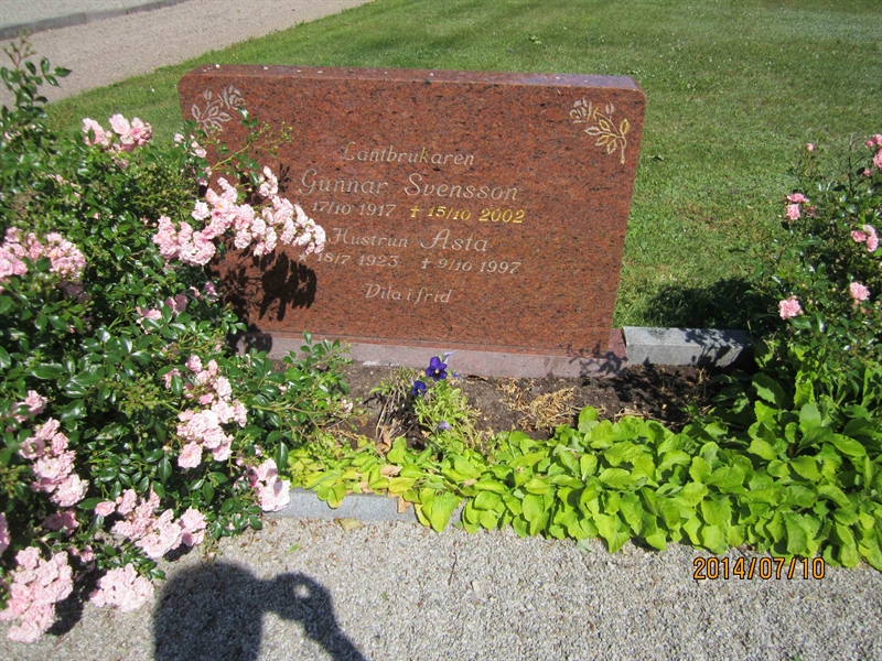 Grave number: 8 M 133-134