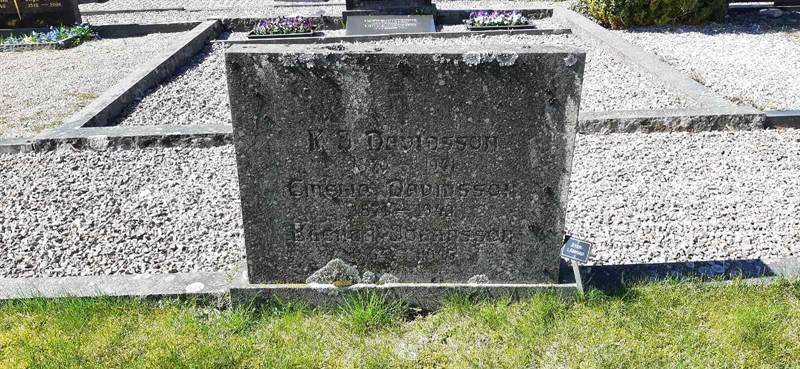 Grave number: GK D    17