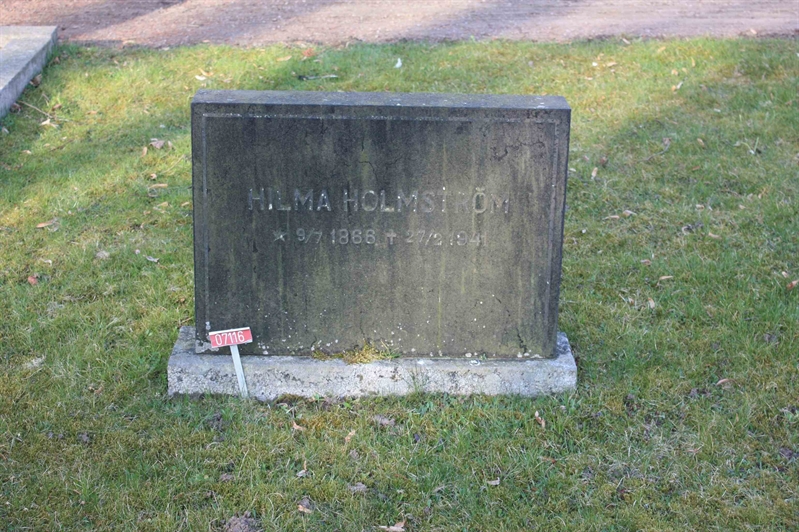 Grave number: Ö 07y    46, 47, 48