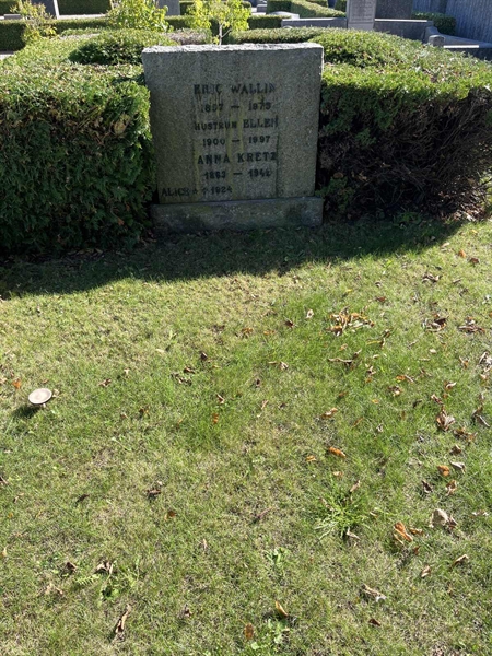 Grave number: VK III    55