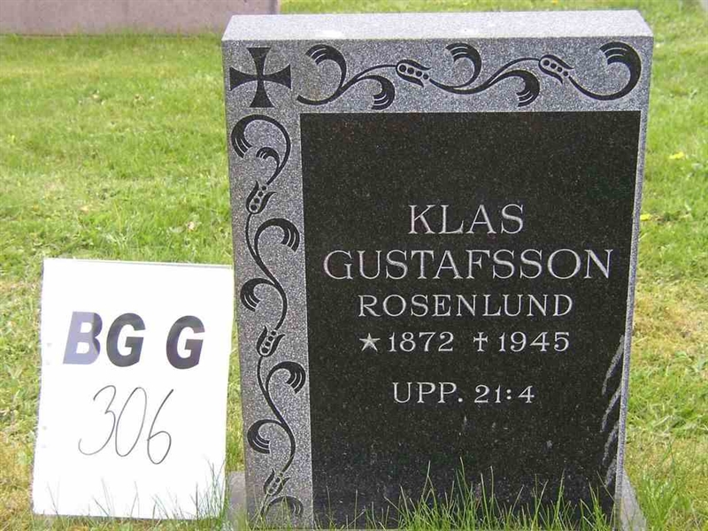 Hautatunnus: Br G 306-307