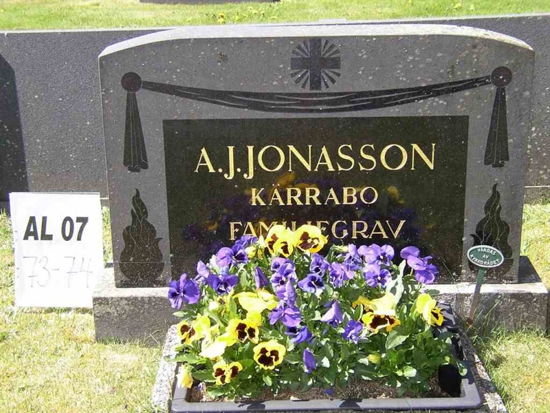 Grave number: AL 1    66-67