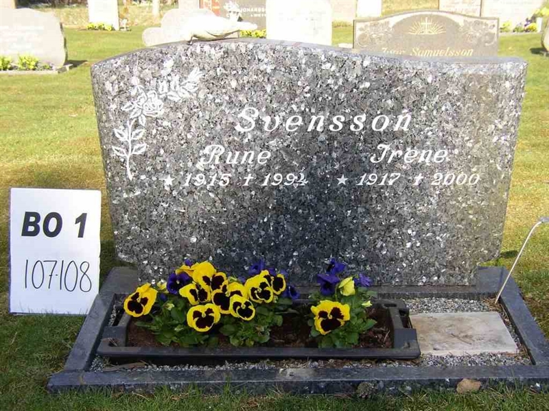 Hautatunnus: BO 1   107-108