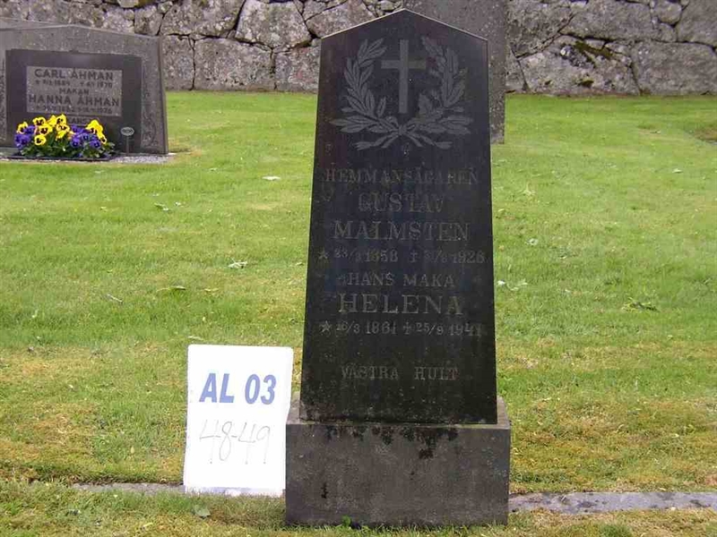 Grave number: AL 4   149-150