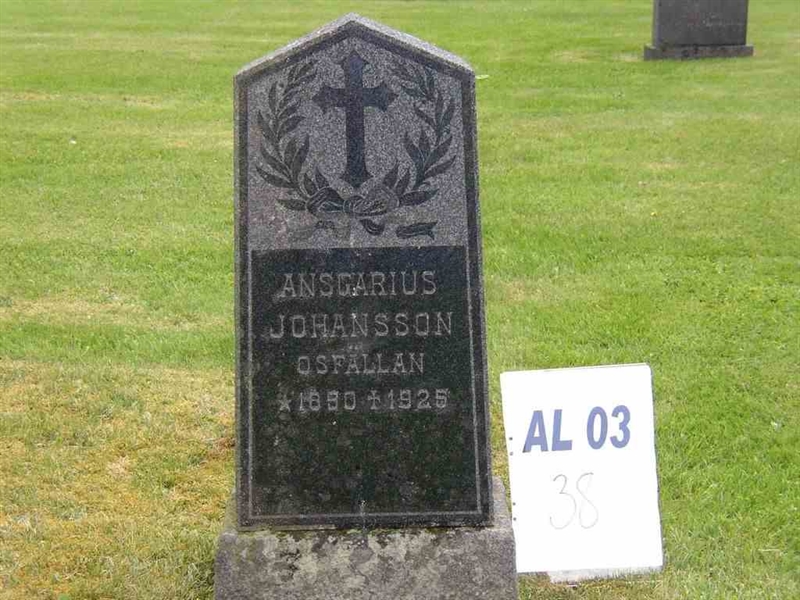 Grave number: AL 4   139