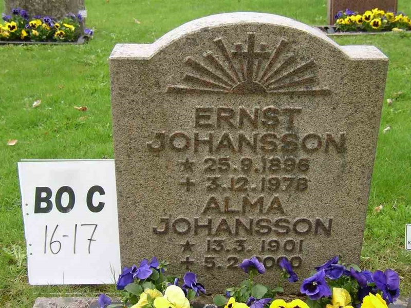 Gravnummer: BO C    16-17