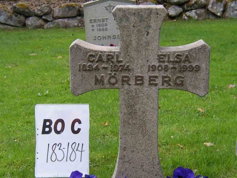 Grave number: BO C 183-184