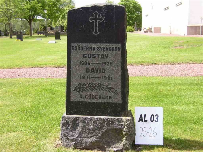Grave number: AL 4   126-127