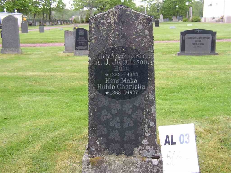 Grave number: AL 4   157-158