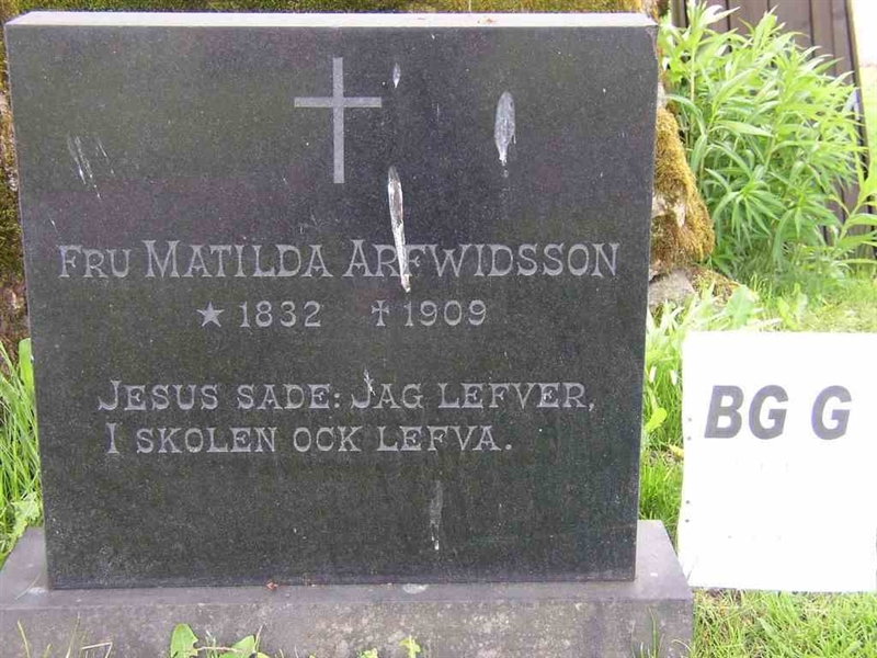 Grave number: Br G   111