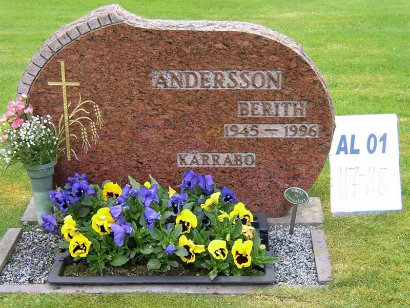 Grave number: AL 2   126-127