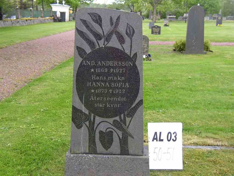 Grave number: AL 4   151-152