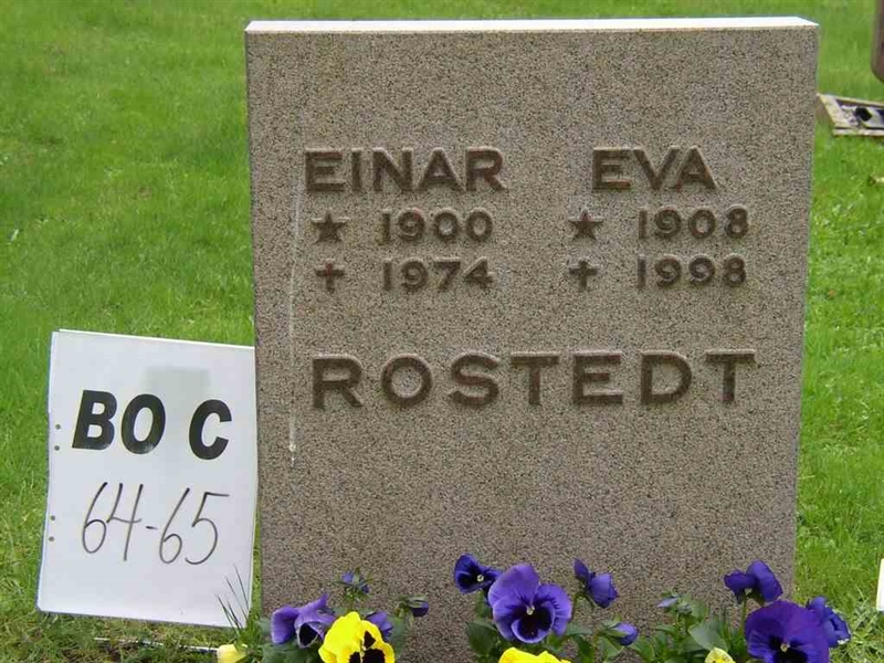 Grave number: BO C    64-65