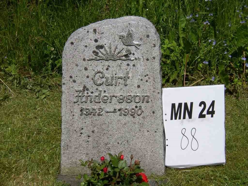 Grave number: M N 24    88