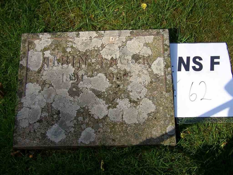 Hautatunnus: NS F    62