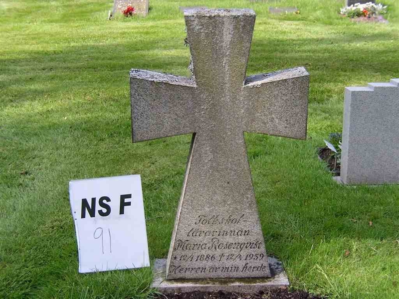 Hautatunnus: NS F    91