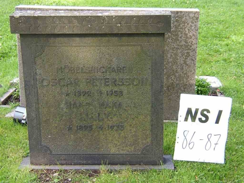 Hautatunnus: NS I    86-87