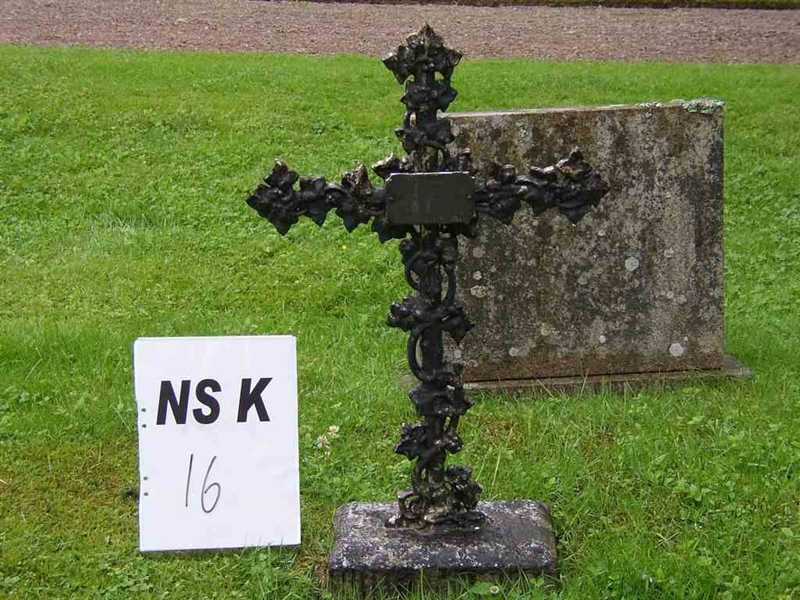 Gravnummer: NS K    16